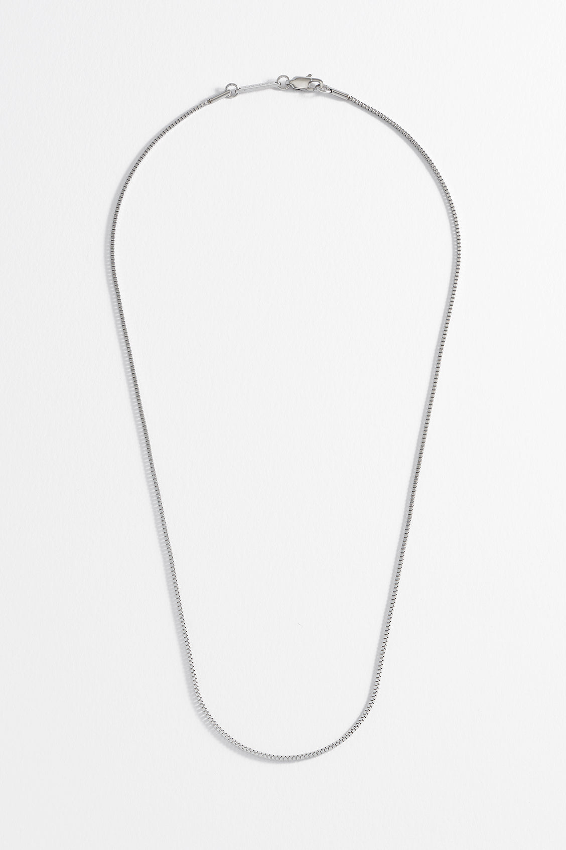 Thin Box Chain Necklace