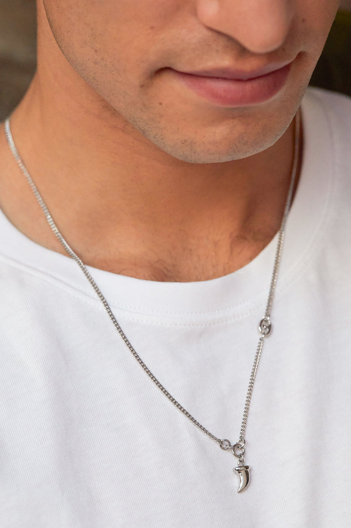 Mens Tooth Necklace