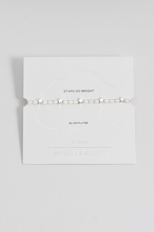 Stars So Bright Mixed Pearl Bracelet