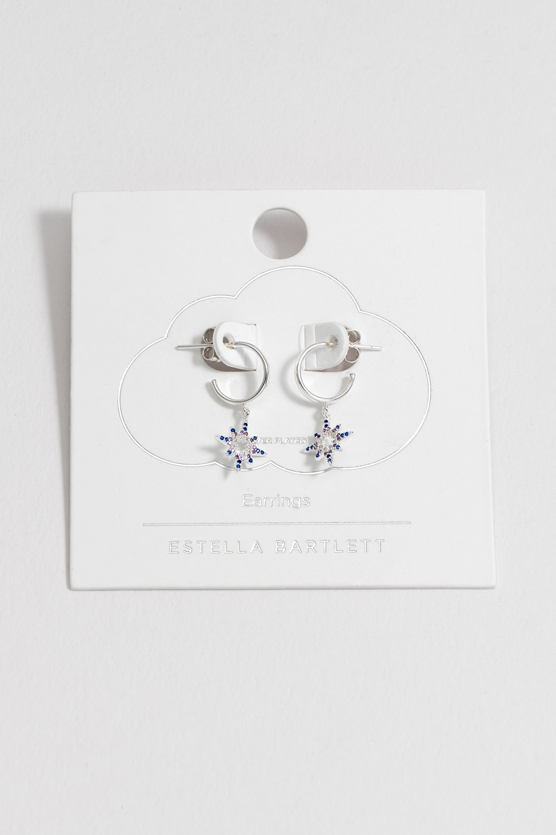 North Star Hoop Earrings