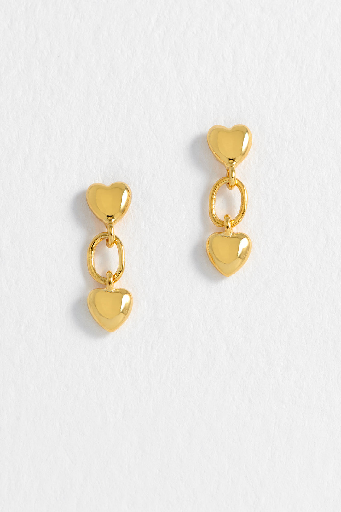 Linked Heart Studs