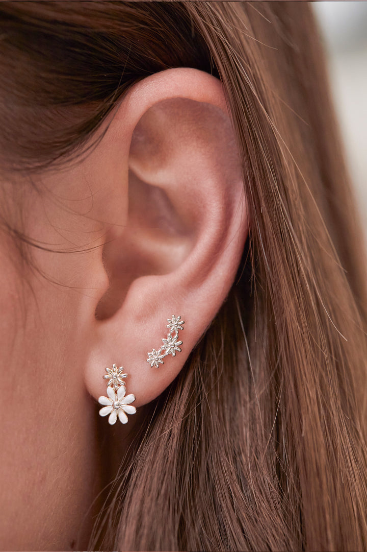 Triple Flower Studs