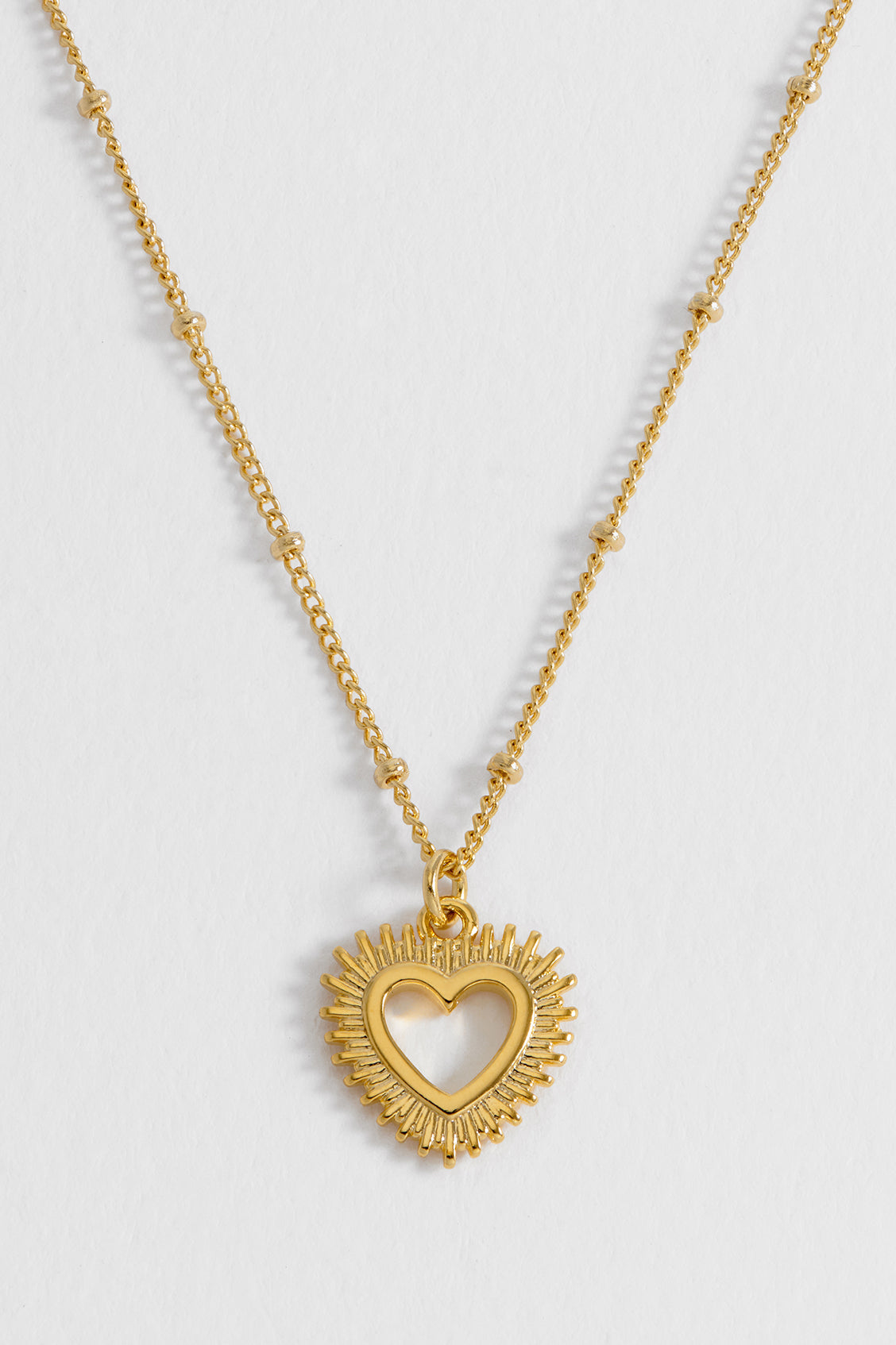 Heartburst Pendant Necklace