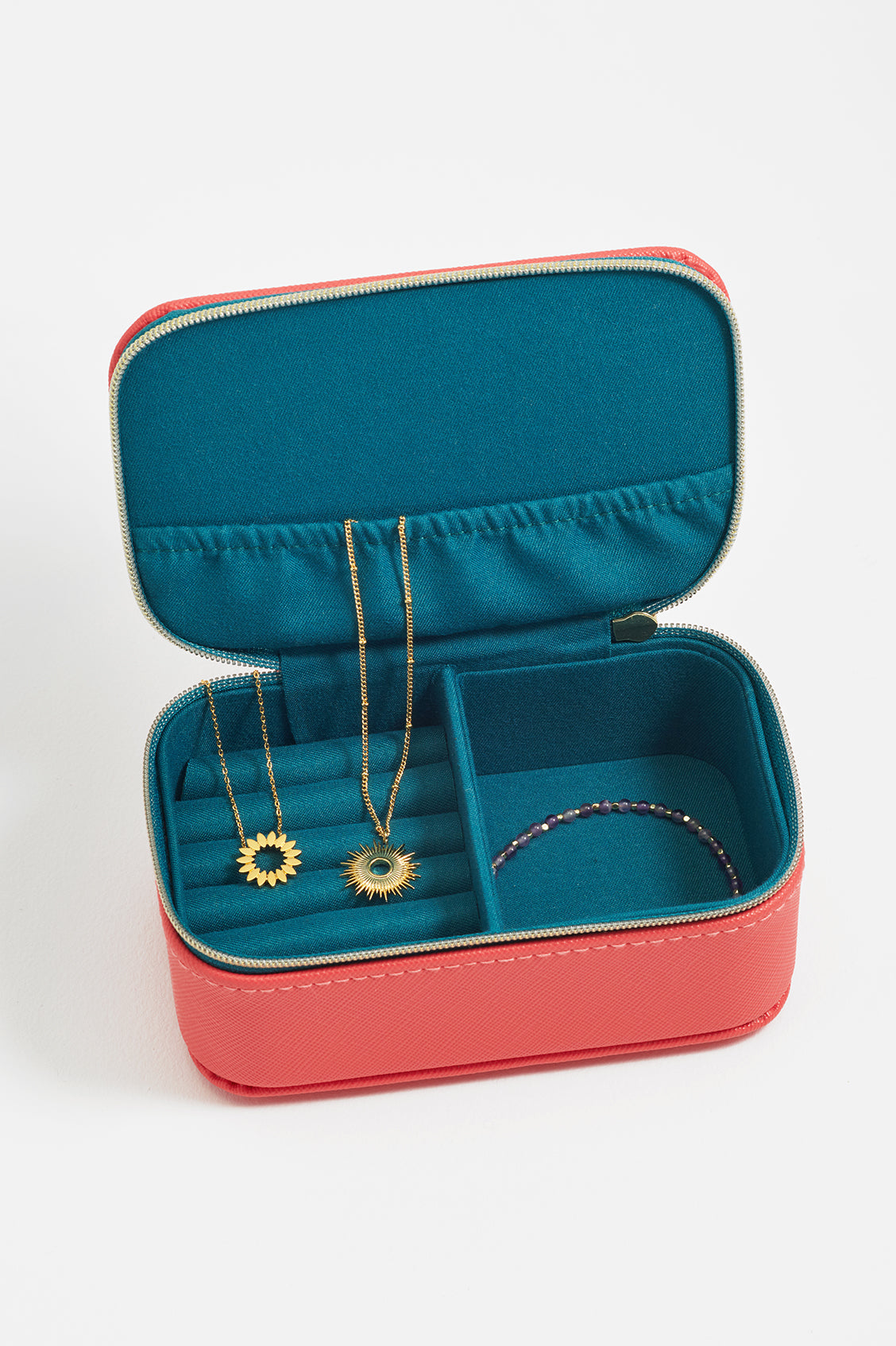 Colour Block Mini Jewellery Box