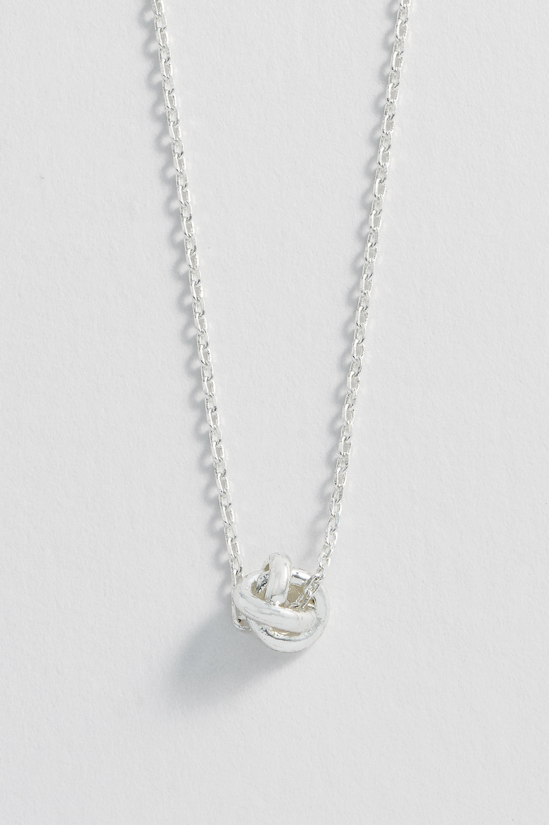 Knot Charm Necklace