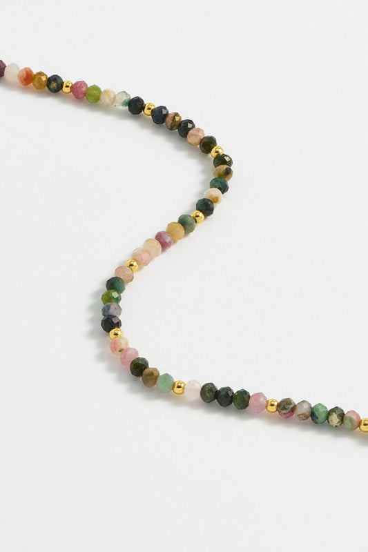 T-Bar Beaded Necklace